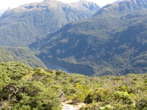 A very steep descent to Loch Marie